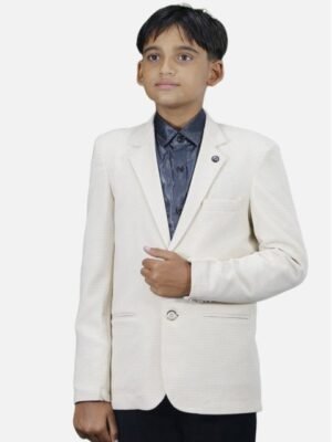GARGIAN Master Cut Boys Notched Lapel Long Sleeves Single Breasted Blazer
