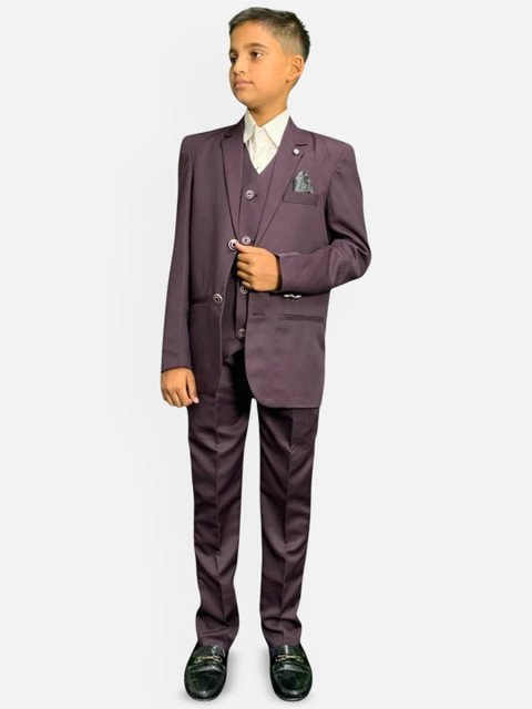 GARGIAN Master Cut Boys Single-Breasted Three-Piece Suit