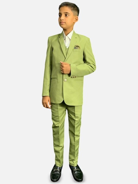 GARGIAN Master Cut Boys Single-Breasted Three-Piece Suit