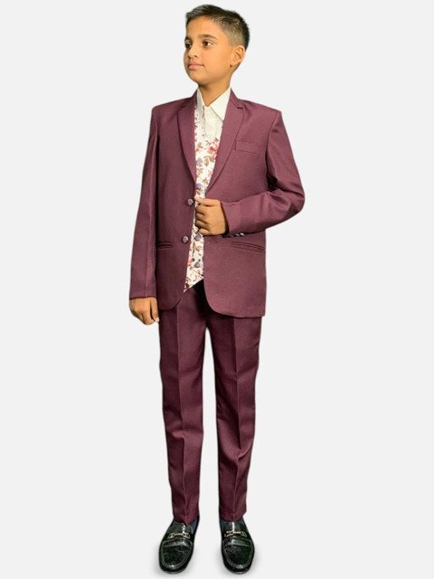 GARGIAN Master Cut Boys Single-Breasted Three-Piece Suit