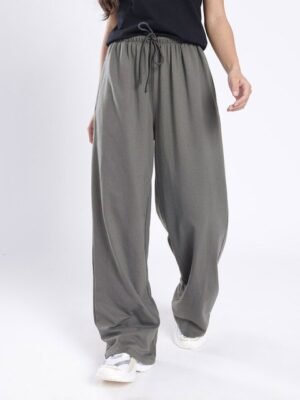 glitchez Women Wide Leg Track Pants