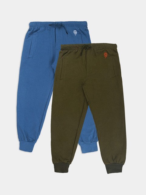 Growing Tree Kids Pack of 2 Biowash Anti Microbal Joggers