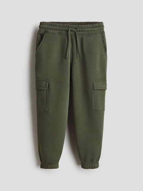 H&M Boys Brushed-Inside Cargo Joggers