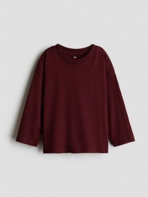 H&M Boys Long-Sleeved Cotton T-Shirt