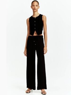 H&M Cropped Jersey Waistcoat