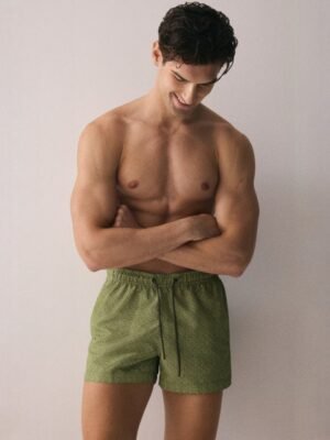H&M Patterned Swim Shorts