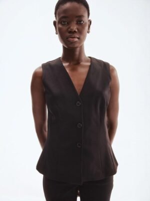 H&M Peplum Waistcoat