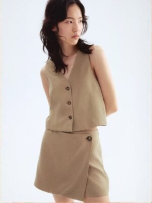 H&M Short Waistcoat