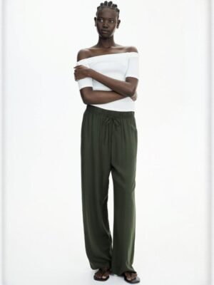 H&M Wide Pull-On Trousers