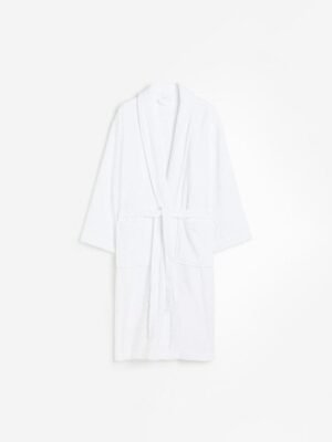 H&M Women Cotton Terry Dressing Gown