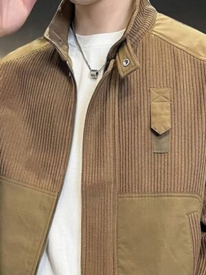 here-now-men-mandarin-collar-self-design-casual-bomber-jacket-1.jpg
