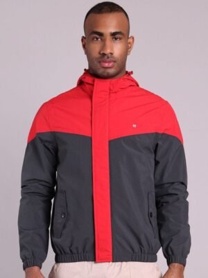 HOUSE OF VEDAS Waterproof Hooded Rain Jacket