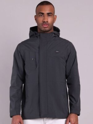 HOUSE OF VEDAS Waterproof Hooded Rain Jacket