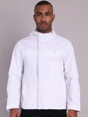 HOUSE OF VEDAS Waterproof Hooded Rain Jacket