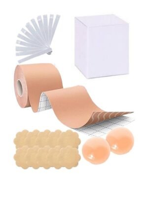 HSR Women Boob tape & Fashion Tape Witn Nipple Pasties & Nipple Covers
