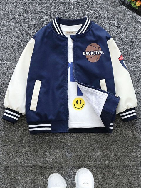INCLUD Boys Colourblocked Open Front Jacket