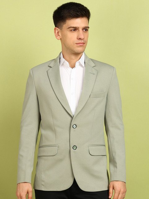 INVICTUS Slim-Fit Single Breasted Blazer