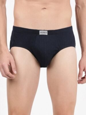 Jockey Combed Cotton Brief with Ultrasoft Concealed Waistband-8035