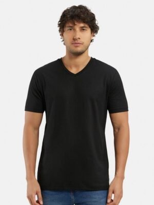 Jockey Combed Cotton Rich V Neck Half Sleeve Tshirt -2726