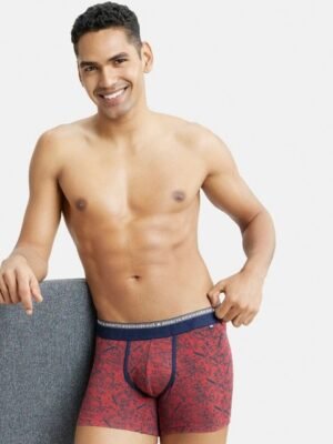 Jockey Super Combed Cotton Stretch Printed Trunk with Ultrasoft Waistband-US63