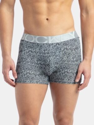 Jockey Tactel Microfiber Elastane Stretch Printed Trunk with Moisture Move Properties-IC30