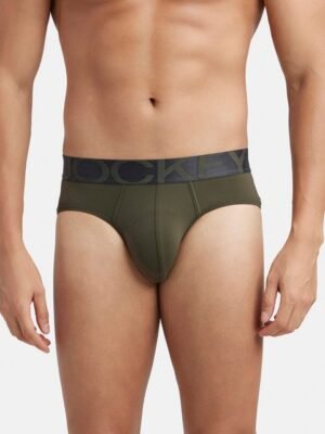 Jockey Tactel Microfiber Stretch Solid Brief with Moisture Move Treatment-IC27