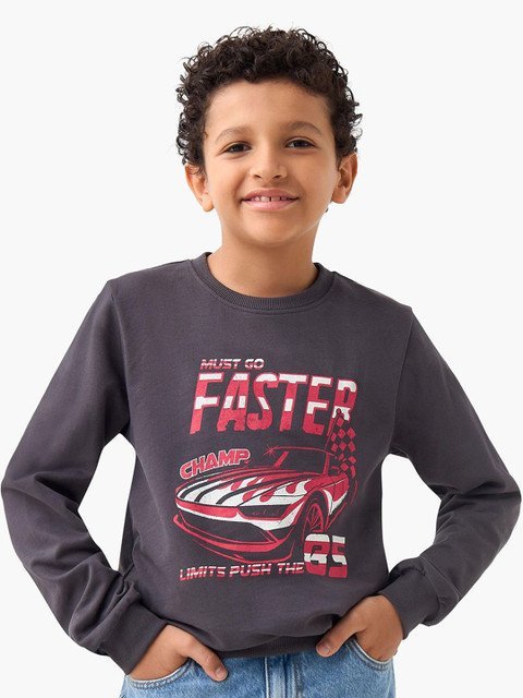 Juniors by Babyshop Boys Printed Sweatshirt