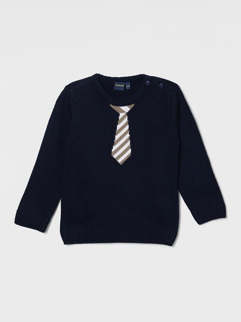 Juniors by Lifestyle Boys Round Neck Full Sleeves Pullover Sweaters