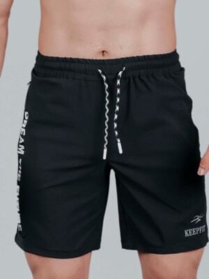 Keepfit Men Mid-Rise Breathable Swim Shorts