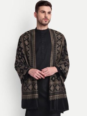 Knitkala Unisex Paisley Printed Shawl