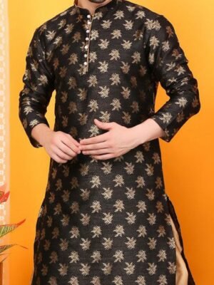 larwa-floral-woven-design-mandarin-collar-jacquard-zari-straight-kurta-with-1.jpg