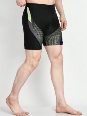 Lebami Men Printed Slim Fit Swim Shorts