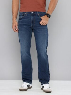 Levis Men 513 Straight Fit Light Fade Stretchable Jeans