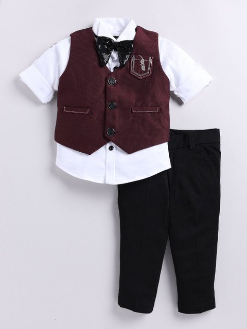 LITTLE COLLARS Boys 3 Piece Party Suit