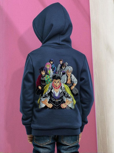 LONDON STREETS Unisex Kids Printed Hooded Sweatshirt