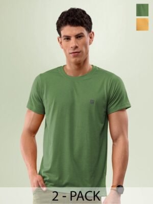 LUX NITRO Pack Of 2 Anti Odour Lounge T-shirt