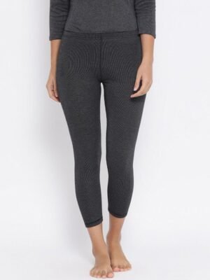 Macrowoman W-Series Women Anti-Static Moisture Wicking Ankle Length Thermal Leggings