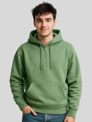 Maniac Men Cotton Fleece Hooded Neck Full Sleeve Pullover Sweatshirt