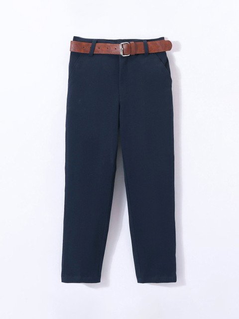 Mark & Mia Boys Regular Fit Trouser With Belt