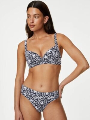Marks & Spencer Printed Bikini Swim Briefs