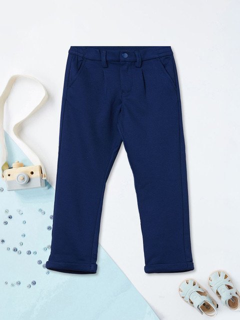 max Boys Mid-Rise Trousers
