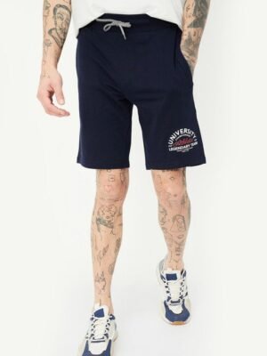 max Men Typography Printed Shorts