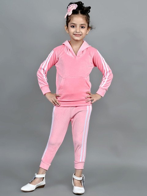MAYNEISHA Kids Sweatshirt With Jogger Tracksuits