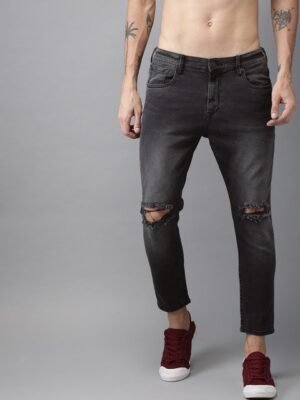 moda-rapido-men-black-ankle-slim-tapered-fit-mid-rise-slash-knee-stretchable-1.jpg
