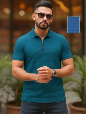 Moda Rapido Men Polo Collar T-shirt