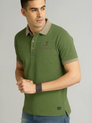 Moda Rapido Men Relexed Fit Polo Collar T-shirt