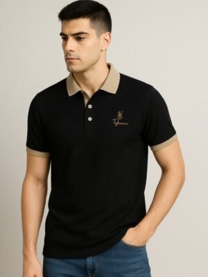 Moda Rapido Polo Collar T-shirt