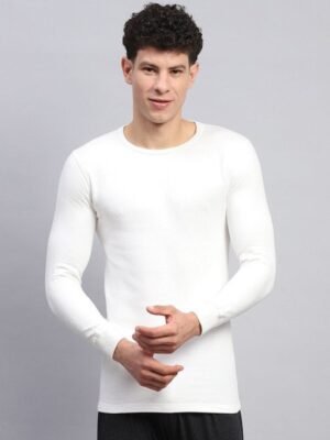 Monte Carlo Men Round Neck Cotton Thermal Tops