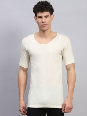 Monte Carlo Round Neck Half Sleeve Thermal Tops