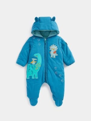 mothercare Boys Embroidered Sleepsuit